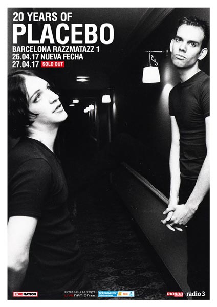 Placebo have announced a second gig in Barcelona