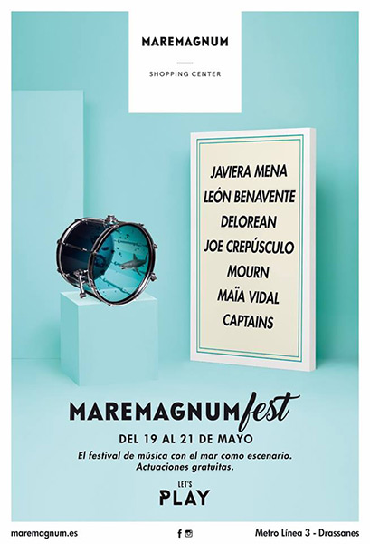 El Maremagnum Fest 2017 contará con Leon Benavente o Javiera Mena