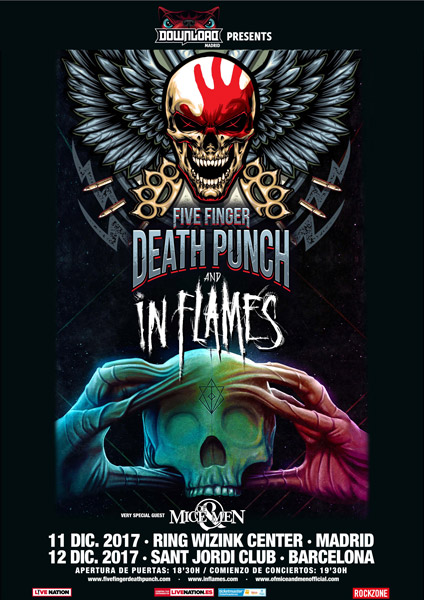 Five Finger Death Punch - Espana 2017