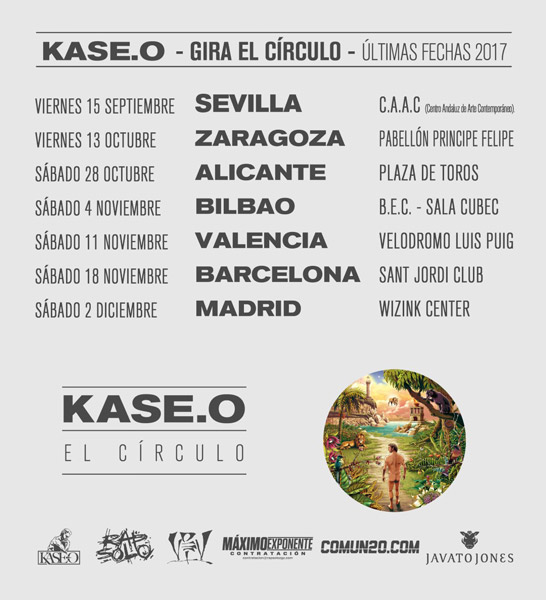 Kase O el circulo ultimas fechas 2017