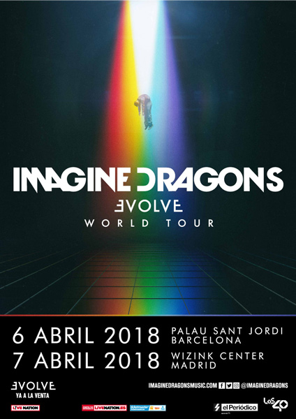Imagine Dragons actuarán en Madrid y Barcelona en 2018