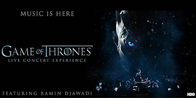 Game of Thrones Live Concert European Tour 2018