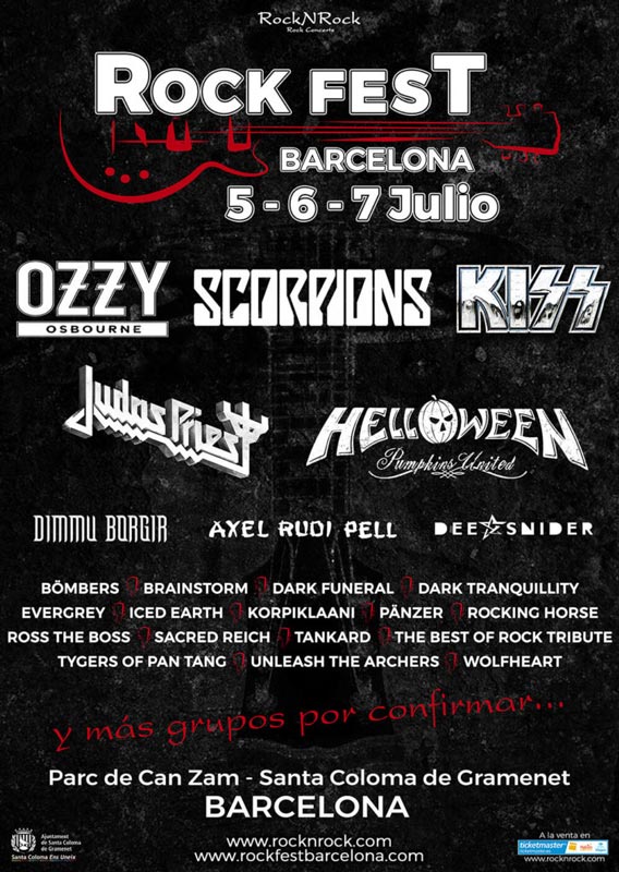 Scorpions to Rock Fest Barcelona 2018