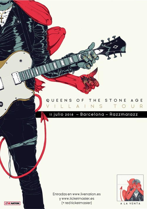 Queens Of The Stone Age actuarán en Barcelona en julio de 2018