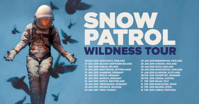 Snow Patrol announce European 2019 Tour