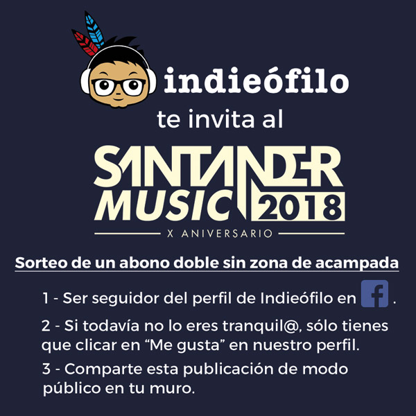 sorteo Santander Music 2018
