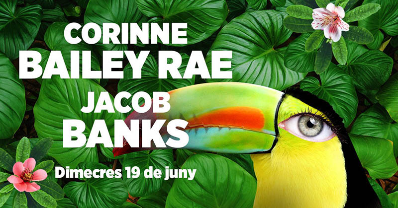 Corinne Bailey Rae and Jacob Banks, last-minute additions to Festival Jardins de Pedralbes 2019