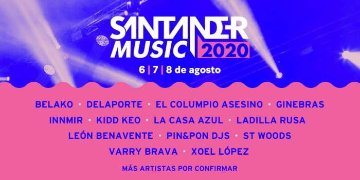 El Santander Music 2020 confirma sus primeros nombres