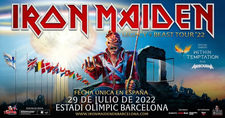 Iron Maiden Barcelona 2022