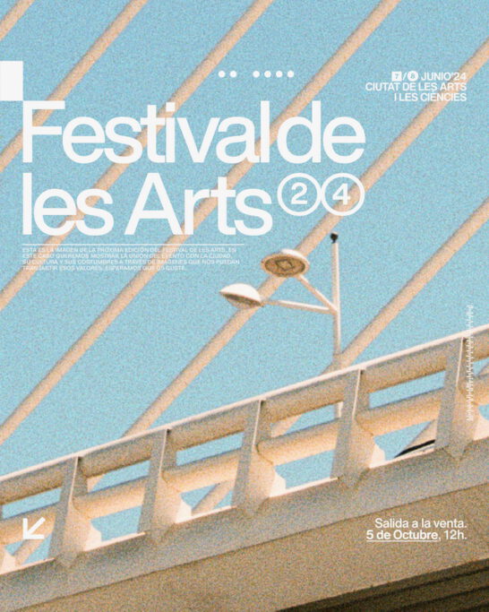 Festival de les arts 2024 cartel
