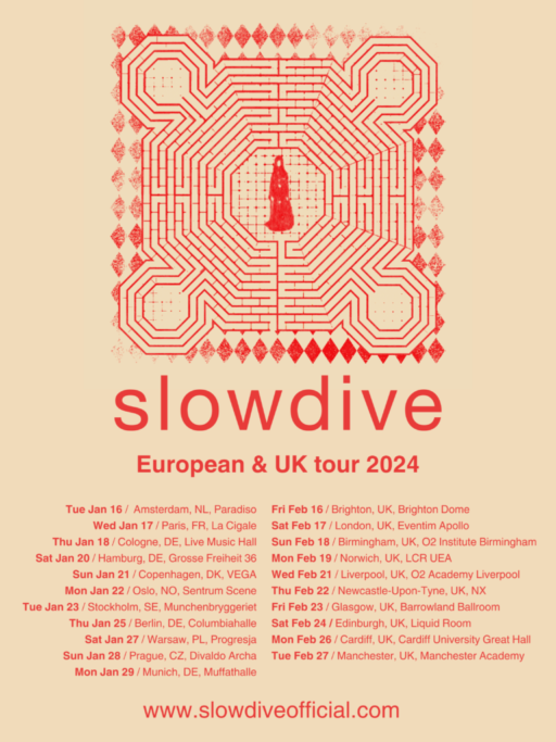 Slowdive European Tour 2024