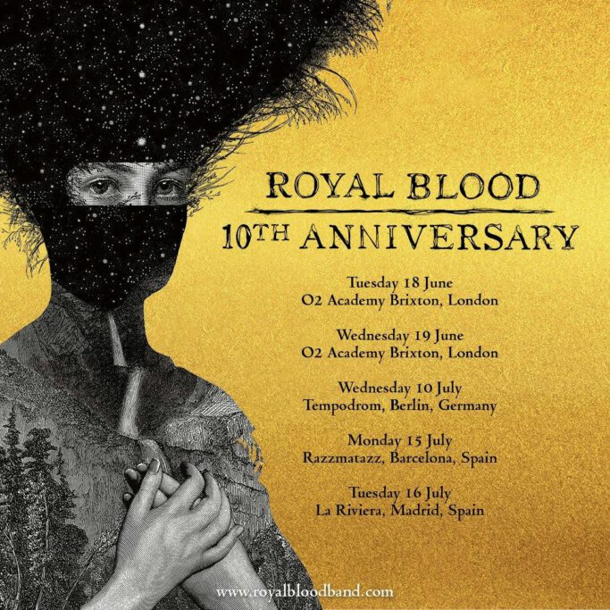 Royal Blood 2024 10 anniversary