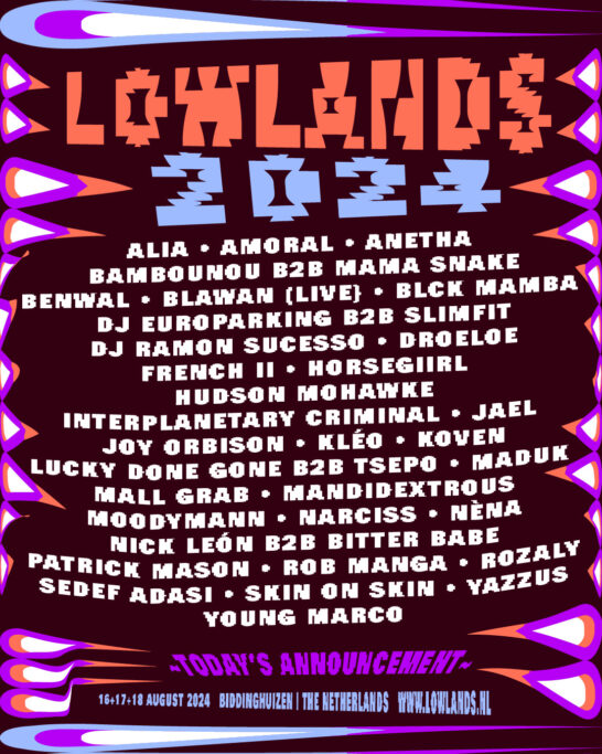 Lowlands 2024 electronic