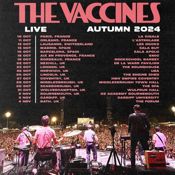 The Vaccines European Tour 2024