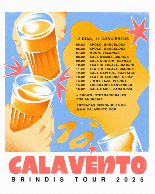 Cala Vento brindis tour