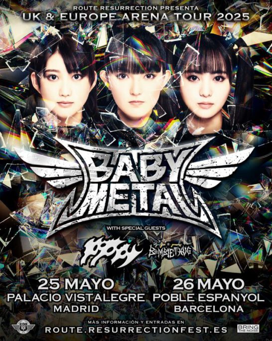 Babymetal Barcelona 2025