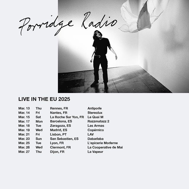 Porridge Radio European Tour_2025