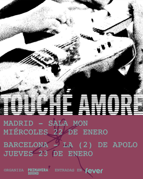 Touché amoré Barcelona 2025